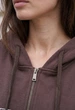Женский худой стаф коричневый оверсайз с логотипом Staff brown logo oversize M-L (402549) - изображение 3