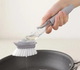 Губка для миття посуду з дозатором CLEANER BRUSH, губка-щітка з ручкою для мийного засобу (AZD-5658) - зображення 5