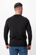 Свитер однотонный Trend Collection 5143 Черный (black) 4XL - зображення 3