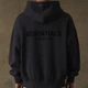 Худі Essentials Fear Of God із логотипами з двох сторін чорного кольору(S). - зображення 4