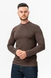 Однотонный гольф с воротником K.O.R 6801 Коричневый (brown) XL - зображення 3