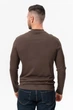 Однотонный гольф с воротником K.O.R 6801 Коричневый (brown) XL - зображення 5