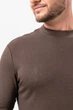 Однотонный гольф с воротником K.O.R 6801 Коричневый (brown) XL - зображення 7