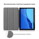 Чехол-книжка AIRON Premium HUAWEI Mediapad T5 10 Чёрный Экокожа с подставкой - изображение 9