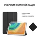 Чехол AIRON Premium HUAWEI Matepad Pro 10.8" экокожа Чёрный с подставкой защитная плёнка салфетка - изображение 8