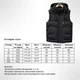 Жилетка чоловіча демісезонна No brand 2XL Чорний (2003-20) - зображення 3