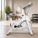 Велотренажер Everfit Spin Bike Q3 Белый с ременным приводом, ЖК-дисплеем, регулировкой скорости до 150 кг - изображение 3