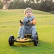 Детский складной электрокар GO-KART, Жёлтый - изображение 2