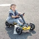 Детский складной электрокар GO-KART, Жёлтый - изображение 4