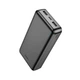Power Bank HOCO J100A 20000mAh, USB+Type-C, 2A, Black, 0.470kg, Box - изображение 1