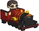 Фігурки Фанко Бітті Гаррі Поттер Хогвартс-Експрес Harry Potter Hogwarts Express Bitty Pop Rides Funko 83622 - зображення 2