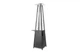 Газовый обогреватель Pyramid Black GRILLI 777415 13 кВт нержавеющая сталь 227х52х52 см черный - изображение 3