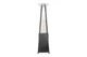 Газовый обогреватель Pyramid Black GRILLI 777415 13 кВт нержавеющая сталь 227х52х52 см черный - изображение 8