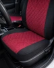 Чехлы на сиденья для Audi A3 (Ауди А3), универсальные, ткань + алькантара, комплект, бордовые - изображение 4