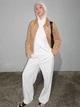 Куртка демисезонная короткая женская Uniqlo 983885003 2XL Бежевая (1161495042) - изображение 7