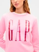 Свитшот на флисе женский GAP 470383707 S Розовый (1161518233) - изображение 5