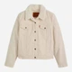 Вельветовая куртка с мехом женская Levi`s 572999604 S Молочная (1161530599) - изображение 5