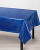 Скатертини голографічні пластикові Royal Blue 137×274 см 3 шт. - изображение 2