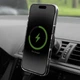 Автотримач для телефону з бездротовою зарядкою Proove Spark Qi2.2 25W Black (665680001) - зображення 7