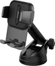 Автотримач для телефону Proove Carbon Clamp Suction Type Car Mount Black (671200001) - зображення 1
