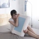 Подушка ортопедическая Malatec 24238 Memory Foam 54×34×10 см, анатомическая, с эффектом памяти, для сна на спине и боку - изображение 3