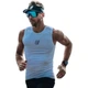 Мужская майка для тренировок бега спортзала бесшовная облегающая Compressport On/Off Tank Top Mns white M (100082557) - изображение 5