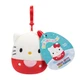 Дитяча м'яка іграшка на кліпсі серії "Хелоу Кітті" Хелоу Киті Squishmallows SQSN00270, 9 см - зображення 2
