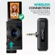 Беспроводной адаптер для микрофона Movo WM-VXR10 3.5 мм (TRS/TRRS) для камеры и смартфона - изображение 3