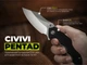 Нож складной туристический Civivi Pentad Черный (C24068-1) - изображение 11