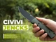 Нож туристический Civivi Jencks фиксированный с чехлом Зеленый (C24051-2) - изображение 10