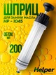 Шприц для заливки масла 200 мл Helper HP-1045 компактный смазочный для технических жидкостей смазки и откачки масел универсальный инструмент для авто мото СТО мастерской и сервисных работ - изображение 1