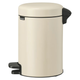 Бак для сміття з педаллю Brabantia NewIcon Pedal Bin 3 л світло-бежевий 149887 (00801136) - зображення 2