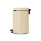 Бак для сміття з педаллю Brabantia NewIcon Pedal Bin 20 л бежевий 149948 (00801135) - зображення 2