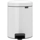 Бак для сміття з педаллю Brabantia NewIcon Pedal Bin 5 л білий 112065 (00800483) - зображення 1