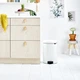 Бак для мусора с педалью Brabantia NewIcon Pedal Bin 20 л белый 111846 (00800463) - изображение 5