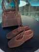 Балетки женские весенне-осенние KATI SHOES из натуральной замши 35 р. шоколадные 075 (6295) - изображение 3