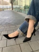 Туфли женские весенне-осенние Meideli из эко-замши 39 р. черные L6605-20 (6019) - изображение 2