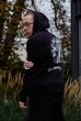 Мужской худи на молнии Chrome Hearts Черный Размер S (ZPHOD24) - изображение 8