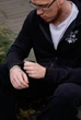 Чоловічий зіп-худі Chrome Hearts Чорний Розмір XL: XXL (ZPHOD25) - зображення 5