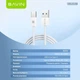 Кабель BAVIN CB325-2M-C FAST CHARGING 18W USB-A/Type-C 2M White - изображение 9
