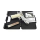 Сигнально-стартовый пистолет KUZEY 911-SX#3, 9+1/9 mm (Shiny Chrome Plating/White Grips) add 1 magaz - изображение 4