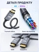 Кабель DisplayPort - HDMI 4K 60 Гц в оплетке SmartG 2м - изображение 5
