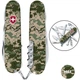 Складаний ніж Victorinox HUNTSMAN ARMY Піксель з черв. лого 1.3713.3.W3941p - зображення 1