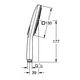 Ручний душ Grohe Rainshower SmartActive Cube 26550000 - изображение 6
