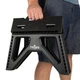 Стілець складаний Tribe Camp Chair Low пластиковий Black (T-EF-0001-black) - зображення 8