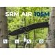 Ніж складаний SRM Air 105M-GB Чорний 7.5 см 14C28N G10 - изображение 9