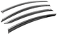 Вітровики на вікна з хромом Niken Luxury 4 шт для Opel Insignia 2008-2017 рр - зображення 3