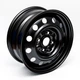 Стальной колесный диск Lacetti 1.6-1.8 (черный) R15х6.0J, 4x114.3, DIA 56.6, ET 45 LSA LA-LCTR15-6JET45B - изображение 1