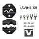 Матрица (AV)HS-101 0.5-10 мм.кв 20-8 AWG для кримпера серии HS [AHS-101] TACTIX - изображение 4