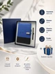 Смарт-блокнот щоденник з бездротовою зарядкою з Powerbank та флешкою 16 Синій + Сменные листы - изображение 1